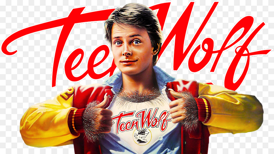 Teen Wolf Image Teen Wolf 1985 Poster, Advertisement, Adult, Person, Woman Free Transparent Png