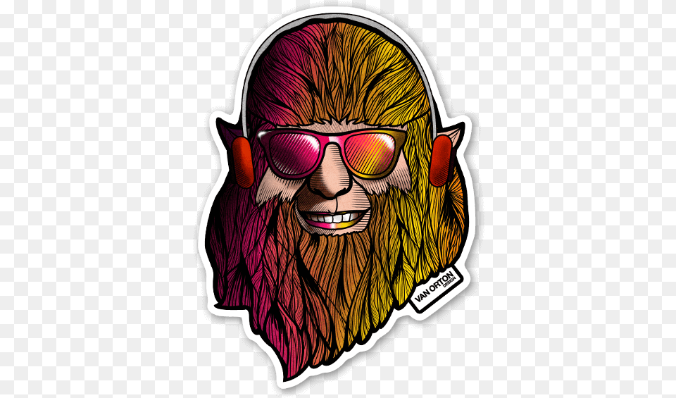 Teen Wolf Sticker Teen Wolf 1985 Art, Photography, Accessories, Sunglasses, Person Free Png