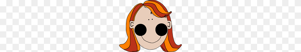 Teenage Girl Cartoon Face Clip Art For Web, Clothing, Hardhat, Helmet Free Transparent Png