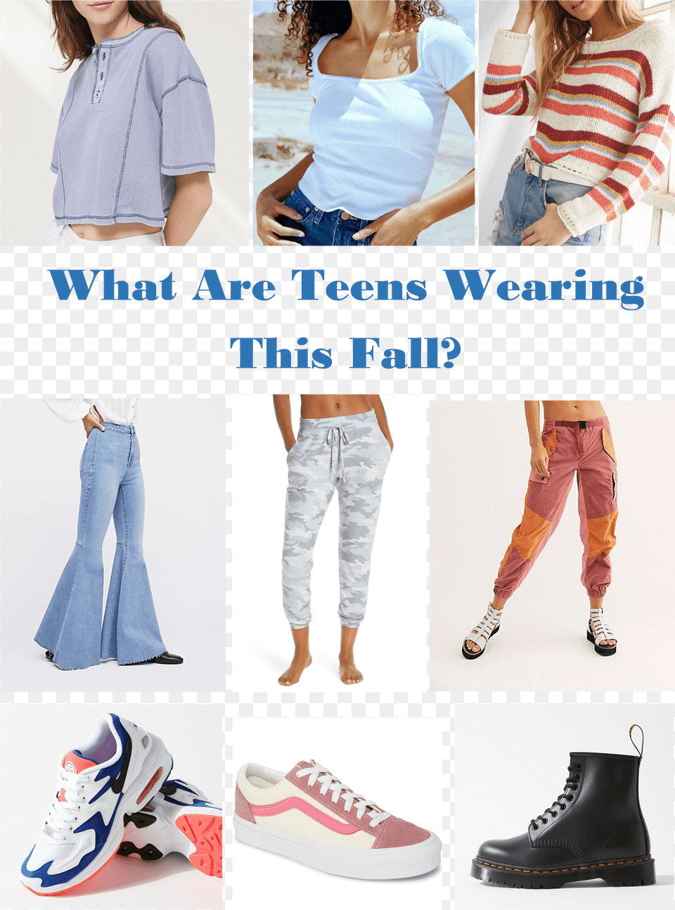 Teenage Girl Fashion Trends 2019 Png Image