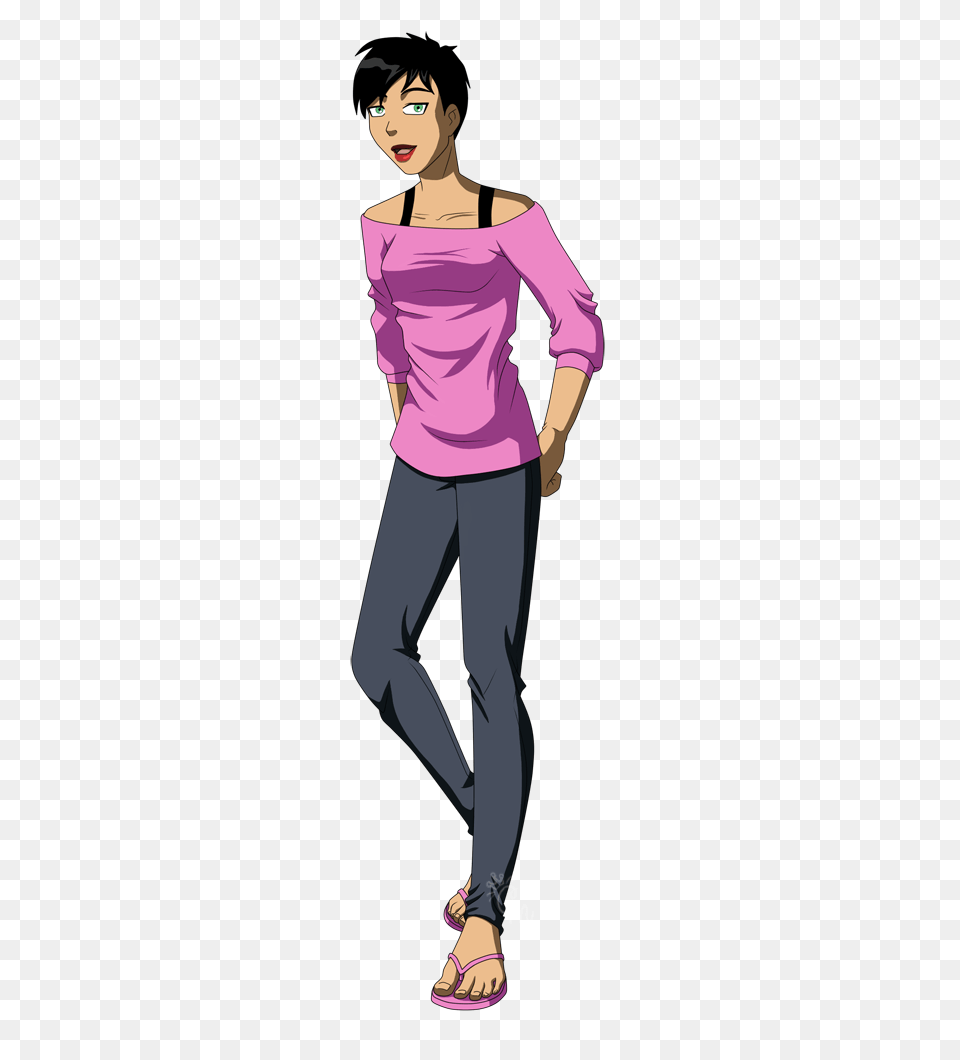 Teenage Girl Standing Clipart Teenage Girl Standing Clip Art, Blouse, Clothing, Sleeve, Pants Png Image