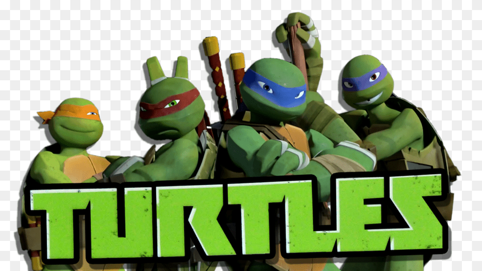 Teenage Mutant Ninja Take Over Teenage Mutant Ninja Turtles 2012, Toy, Baby, Person, Green Free Png Download