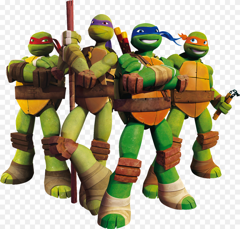 Teenage Mutant Ninja Turtles, Baby, Person, Robot Free Png Download