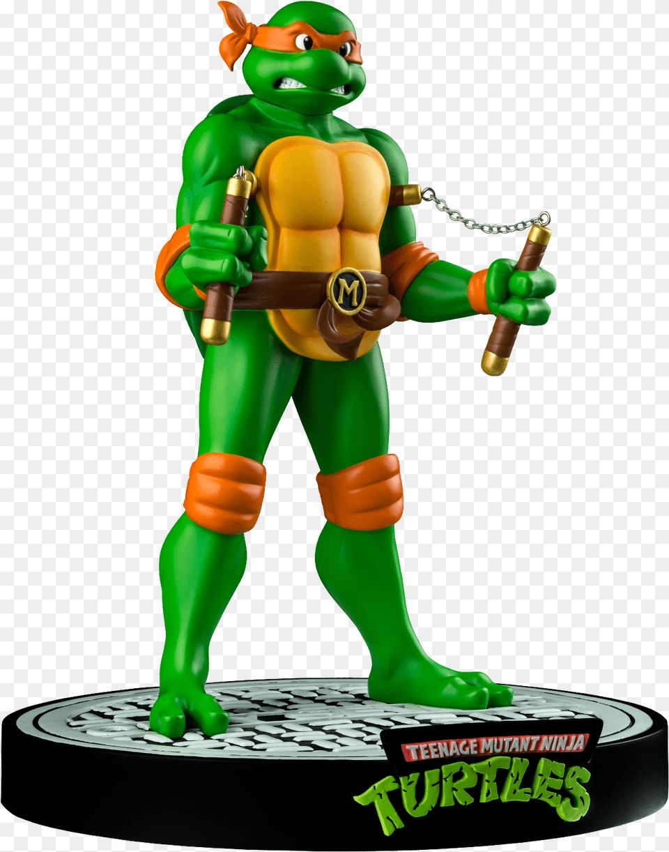 Teenage Mutant Ninja Turtles, Green, Figurine, Person, Toy Png Image