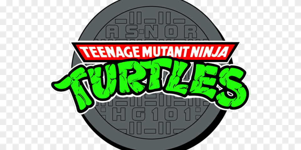 Teenage Mutant Ninja Turtles, Sticker, Green, Text, Dynamite Png