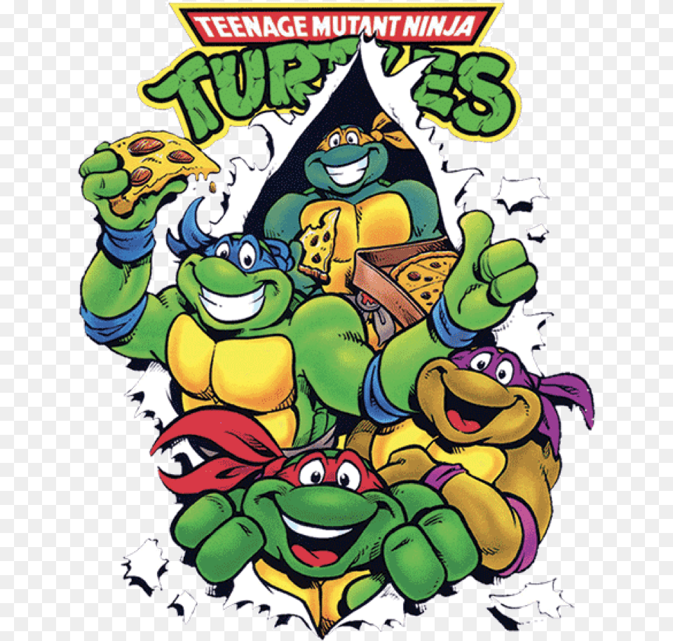 Teenage Mutant Ninja Turtles, Book, Comics, Publication, Baby Png Image