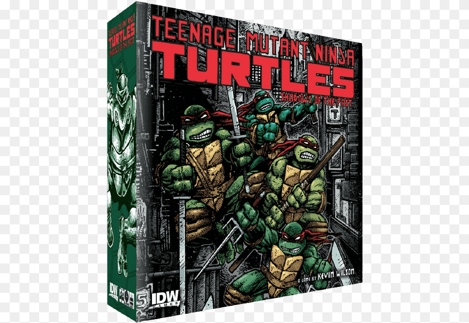 Teenage Mutant Ninja Turtles Board Game, Book, Comics, Publication, Adult Free Transparent Png