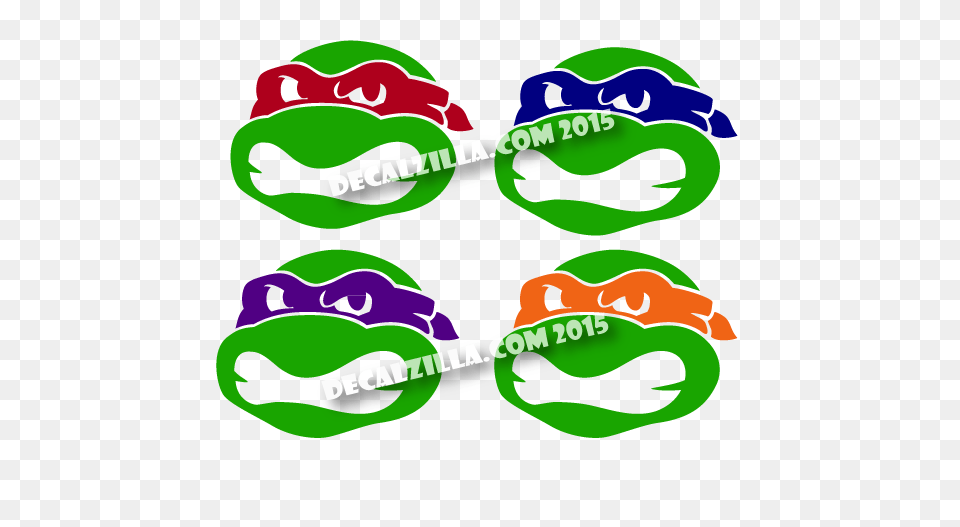 Teenage Mutant Ninja Turtles Decal Sticker, Head, Person, Face, Mustache Png Image