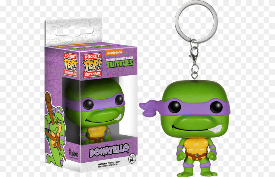 Teenage Mutant Ninja Turtles Funko Keychain Turtle Ninja, Toy Free Transparent Png