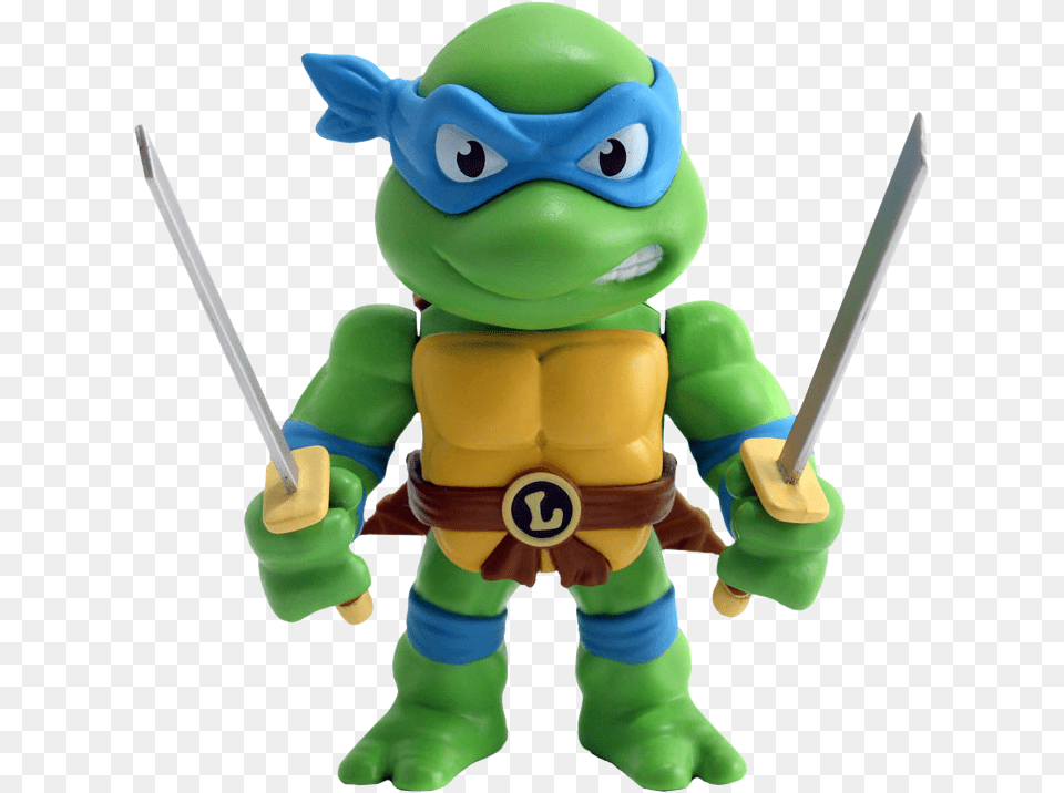 Teenage Mutant Ninja Turtles Leonardo Die Cast Action Figure, Toy Png