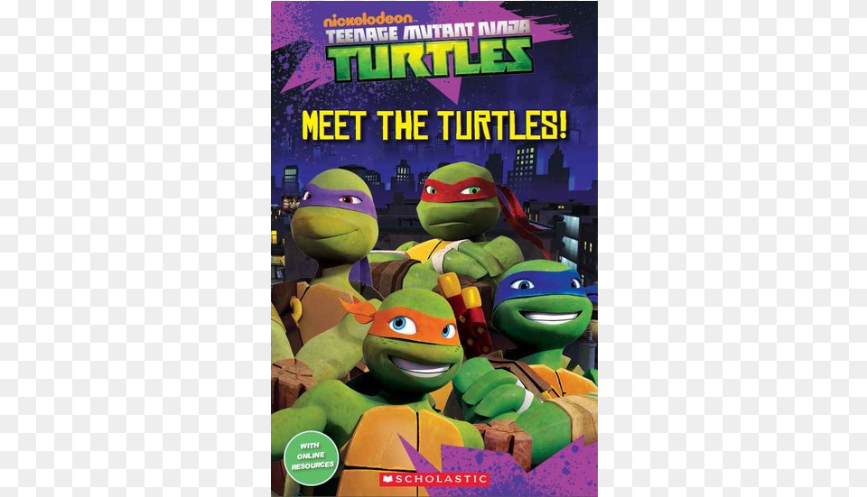 Teenage Mutant Ninja Turtles Meet The Turtles, Book, Publication Png
