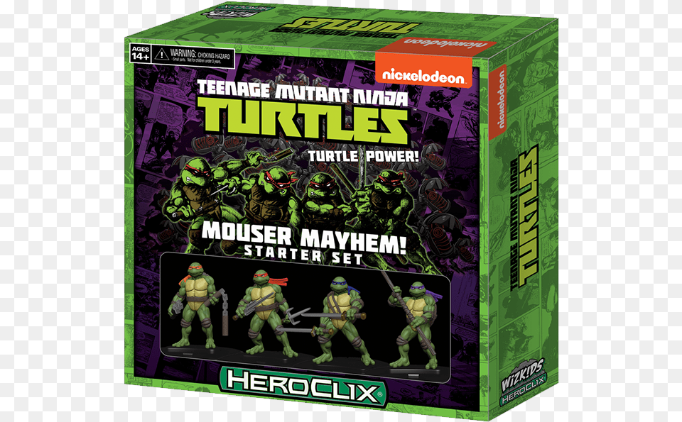 Teenage Mutant Ninja Turtles Mouser Mayhem Heroclix, Baby, Person Png Image