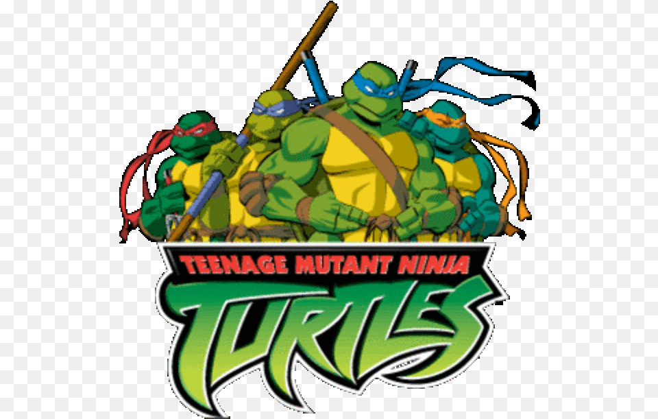 Teenage Mutant Ninja Turtles Ninja Turtles Cartoon 2003, Green, Book, Comics, Publication Png Image