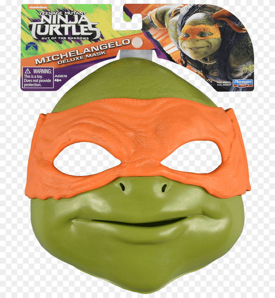 Teenage Mutant Ninja Turtles Out Of The Shadows Michelangelo, Mask, Adult, Male, Man Free Png