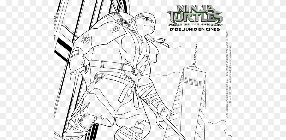 Teenage Mutant Ninja Turtles Raphael Coloring Pages Tartaruga Ninja Para Colorir, Book, Comics, Publication, Adult Png