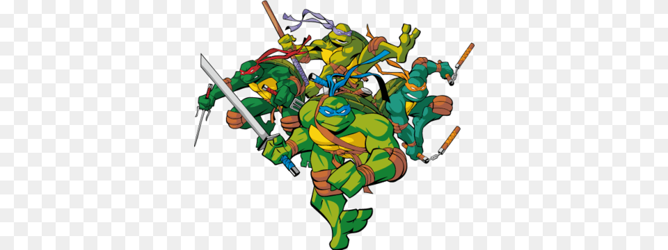 Teenage Mutant Ninja Turtles Teenage Mutant Ninja Turtles 2003, Green, Art, Graphics, Baby Png
