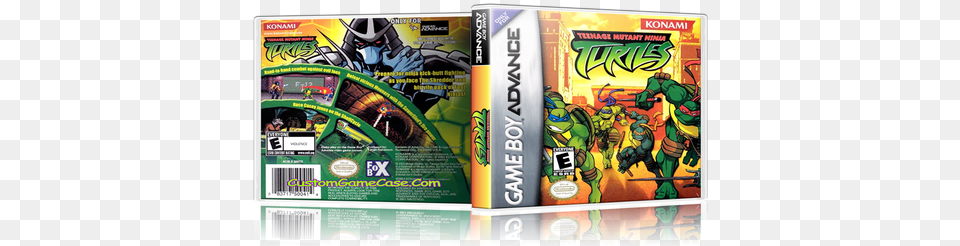 Teenage Mutant Ninja Turtles Teenage Mutant Ninja Turtles Gameboy Advanced Gba, Book, Comics, Publication, Person Free Transparent Png