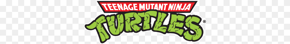Teenage Mutant Ninja Turtles Teenage Mutant Ninja Turtles Logo, Sticker, Art, Graffiti, Green Free Png Download