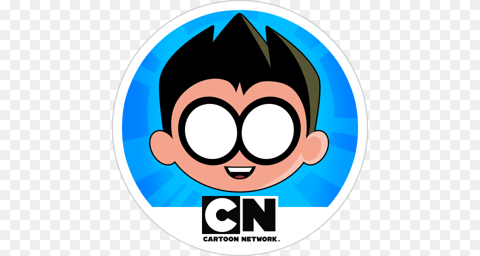 Teeny Titans, Sticker, Logo, Face, Head Png Image