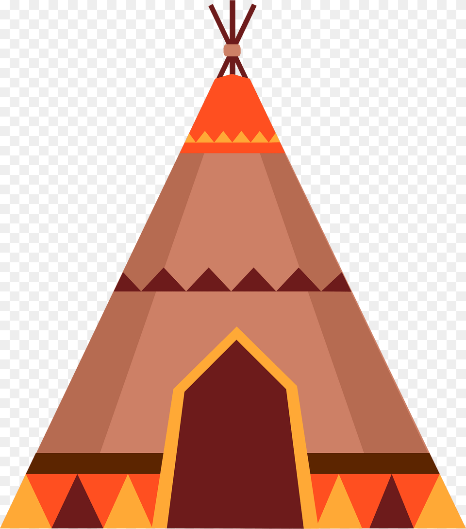 Teepee Clipart, Triangle, Outdoors, Architecture, Building Free Png Download