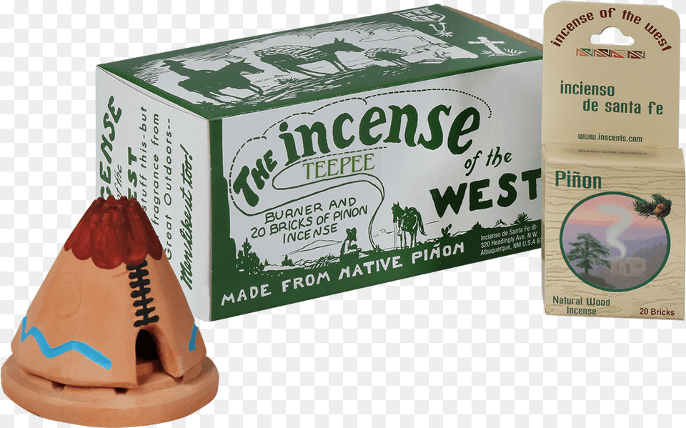 Teepee Incense Holder Casa Adobe House Burner With Pinon Natural Wood Incense, Clothing, Hat Free Png