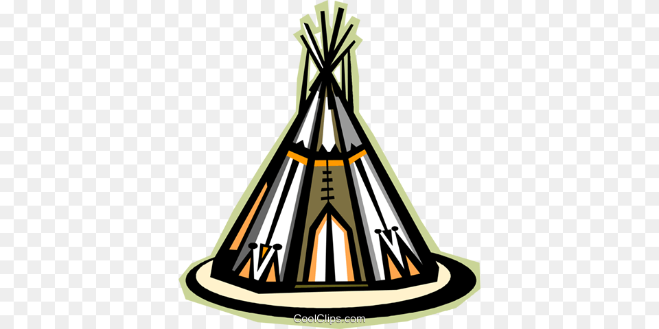Teepee Royalty Vector Clip Art Illustration, Clothing, Hat Free Png Download