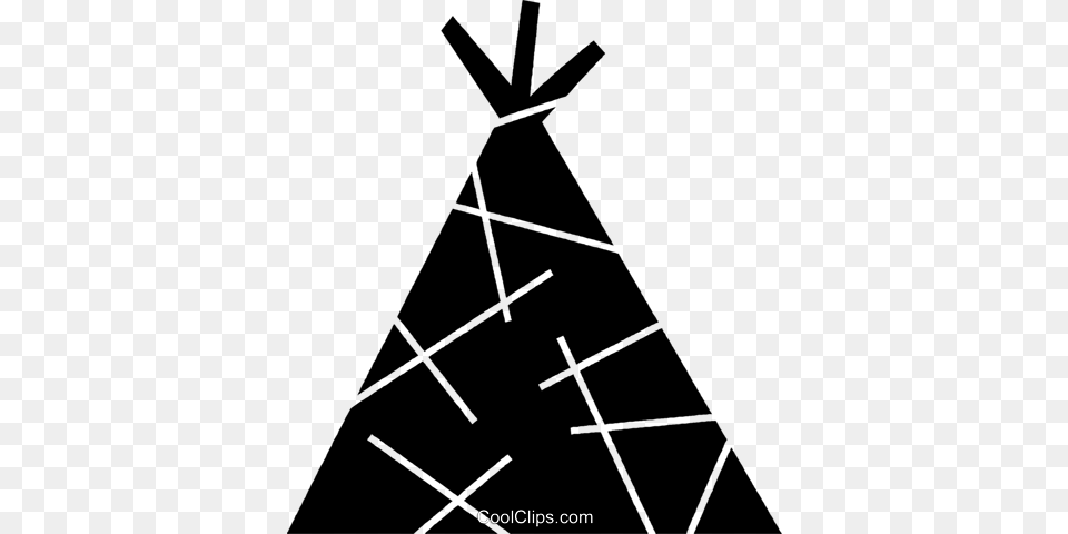 Teepee Royalty Vector Clip Art Illustration Vector Graphics, Triangle, Christmas, Christmas Decorations, Festival Free Png Download