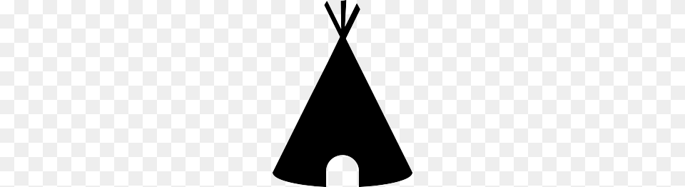 Teepee Silhouette First Presbyterian, Triangle Free Transparent Png