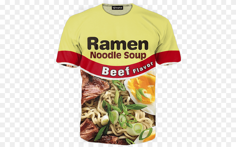 Tees, Clothing, Food, Noodle, T-shirt Free Transparent Png