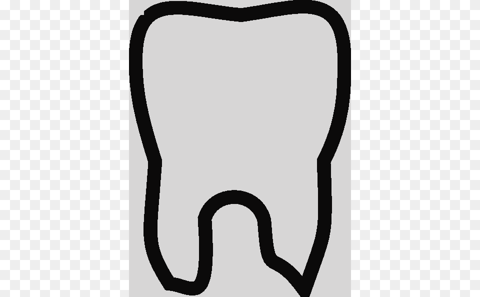 Teeth Clipart Black And White Clipart Of A Tooth White Tooth Clip Art, Cushion, Home Decor, Smoke Pipe Png