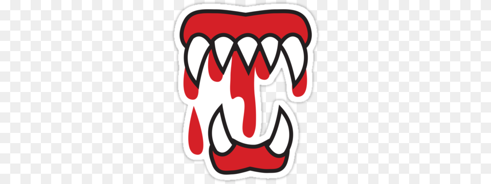 Teeth Clipart Monster Mouth, Body Part, Emblem, Person, Symbol Free Transparent Png