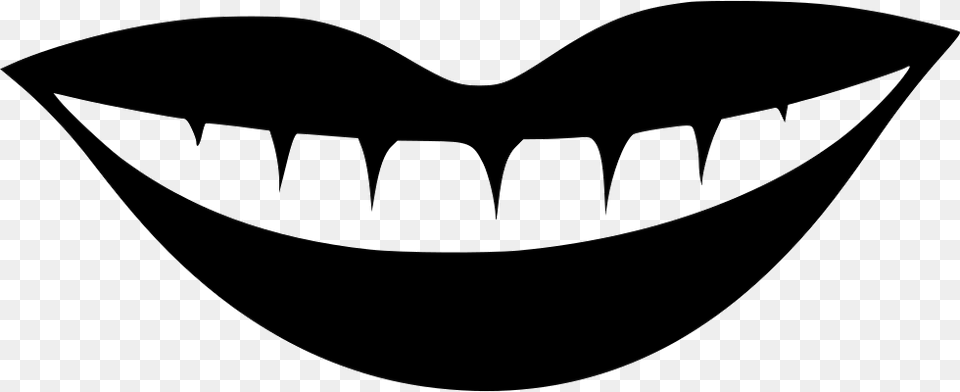 Teeth Icon, Body Part, Mouth, Person, Stencil Png Image