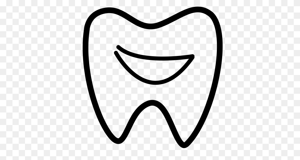 Teeth Icon And Vector For Download, Gray Free Png