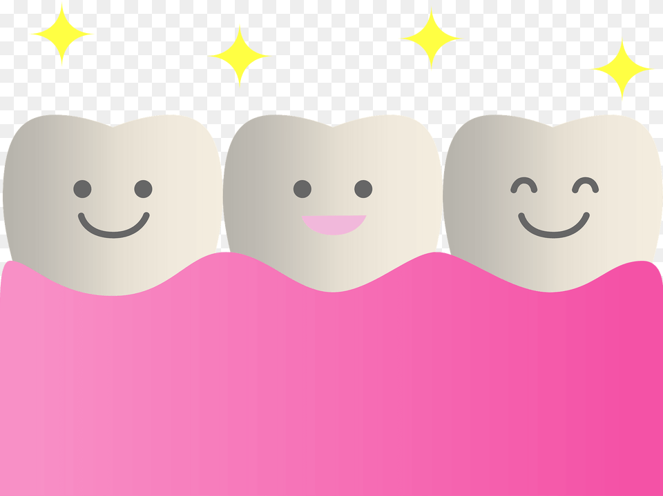 Teeth With Faces In The Gums Clipart, Face, Head, Person, Baby Free Transparent Png