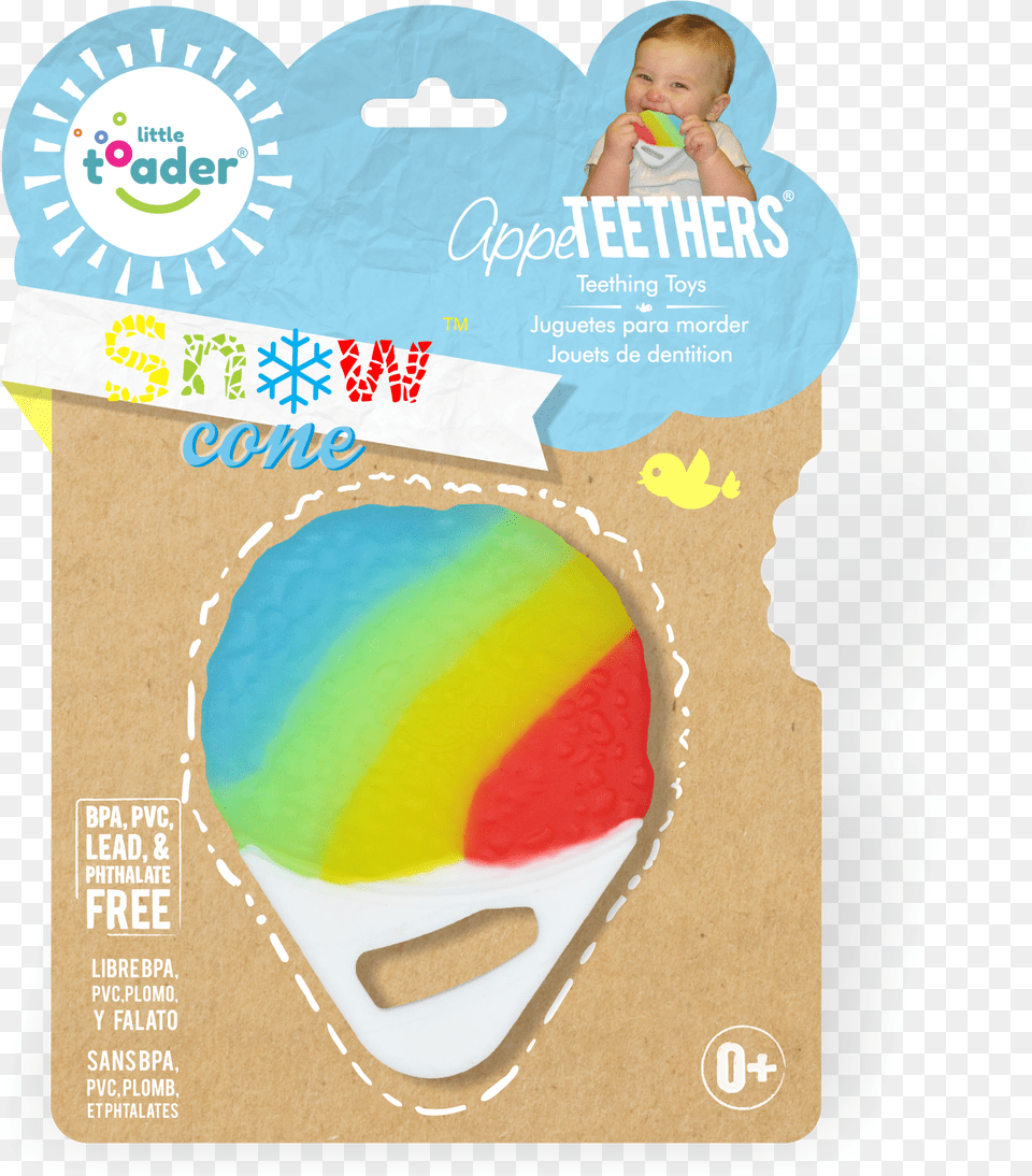 Teethers Snow Cone Teether Toy Package Free Transparent Png