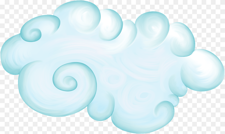 Teething Ring Clipart Clouds Clipart, Nature, Outdoors, Pattern, Turquoise Free Png Download