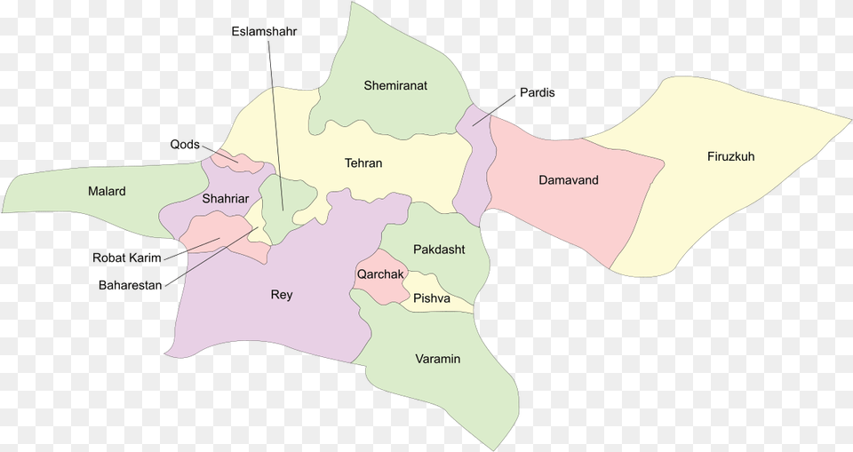 Tehran Counties, Chart, Plot, Map, Atlas Png