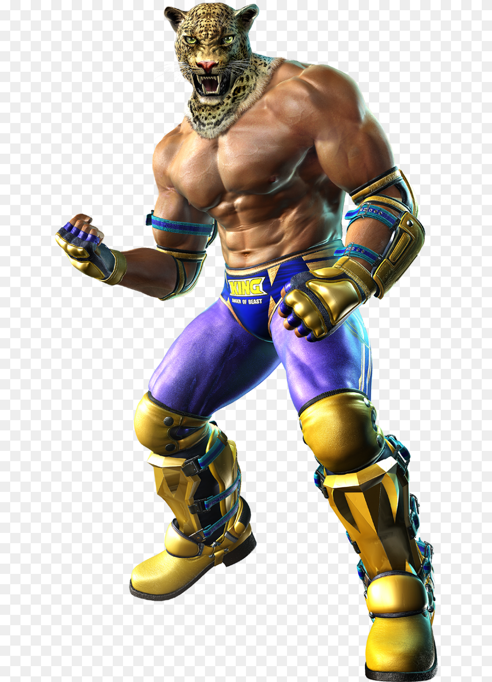 Tekken 3 Characters King, Adult, Male, Man, Person Png