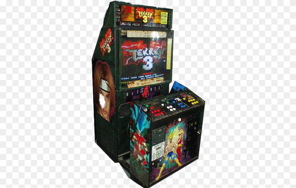 Tekken 3 Details Tekken 3 Game Box, Arcade Game Machine Free Png Download
