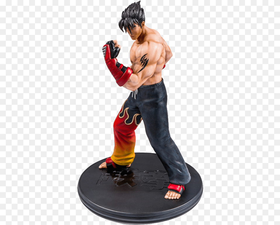 Tekken 3 Jin Kazama Statue Toyslife Tekken 3 14 Scale Statue Jin Kazama, Adult, Male, Man, Person Png Image