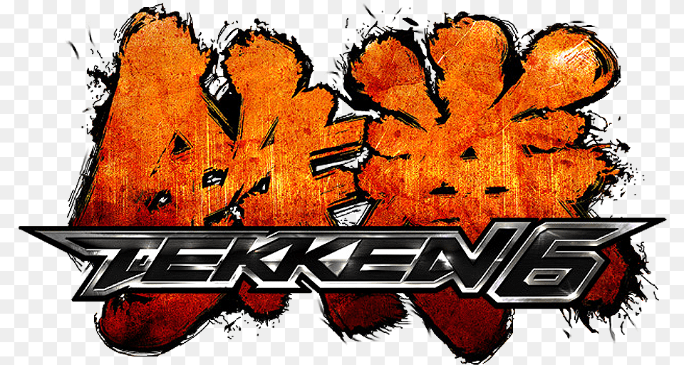 Tekken 6 Logo Tekken Logo, Emblem, Symbol, Fire, Flame Free Transparent Png