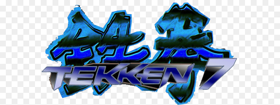 Tekken 7 Logo Graphic Design, Art, Graffiti, Light Free Transparent Png