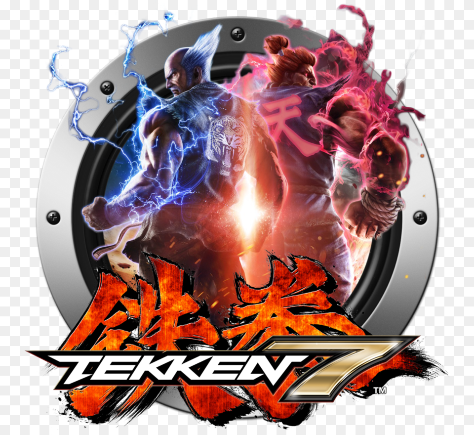 Tekken 7 Logo Tekken 7 Akuma Vs Heihachi, Adult, Male, Man, Person Free Transparent Png