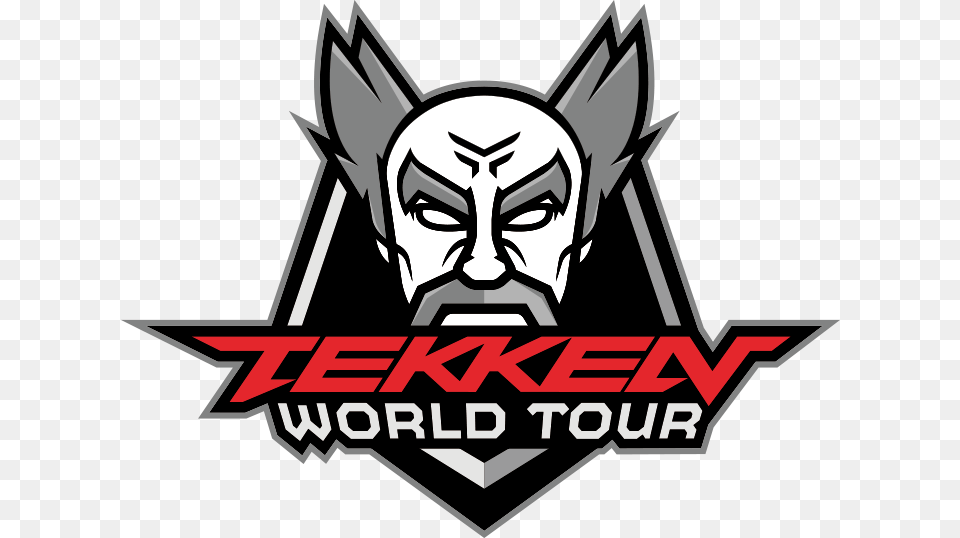 Tekken 7 World Tour 2017, Logo, Emblem, Symbol, Person Free Png