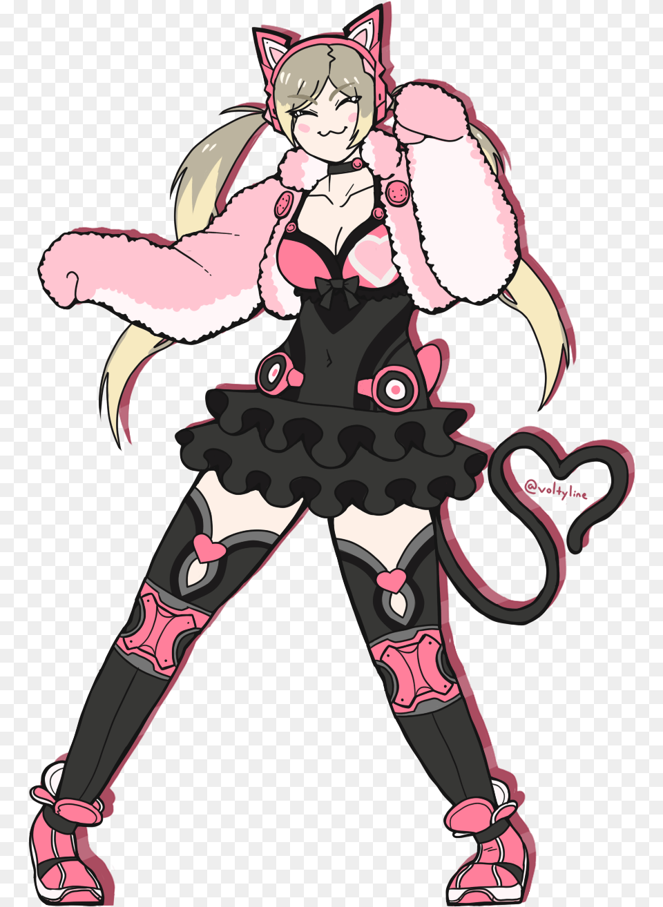 Tekken 7s About To Drop Lucky Chloe Tekken, Book, Comics, Publication, Baby Free Transparent Png