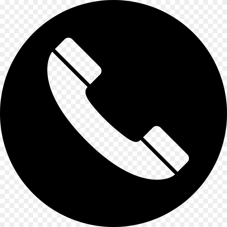 Tel Whatsapp Icon Black And White, Disk Free Png