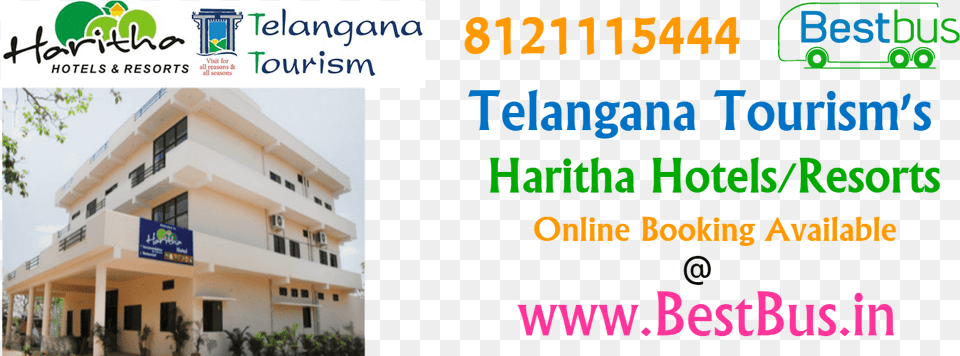 Telangana Tourism Hotels Online Booking Telangana State Tourism Development Corporation, Architecture, Building, City, Resort Free Transparent Png