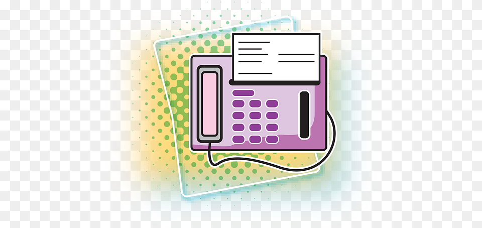 Telefone Communication Telephone Call Connection Cartoon Fax Machine, Electronics, Phone Png