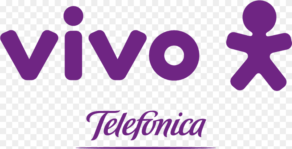 Telefonica Graphic Design, Purple, Logo, Person Free Png