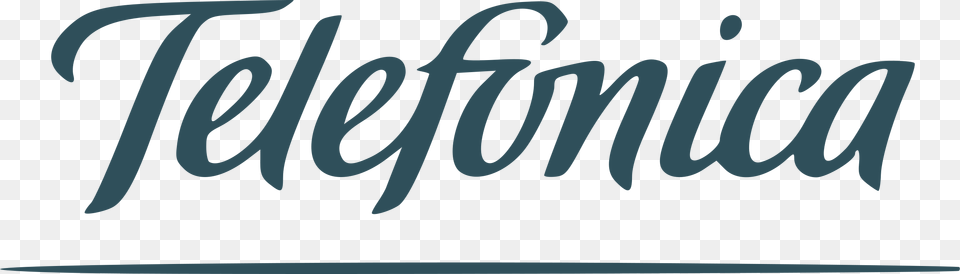 Telefonica Brasil Logo, Text, Calligraphy, Handwriting Free Png